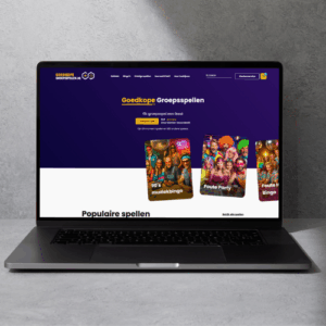 Website GoedkopeGroepsspellen.nl